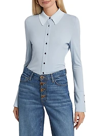 Ulla Buttoned Knit Top