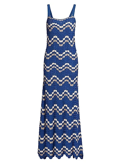 Marea Crocheted Cotton Maxi Dress