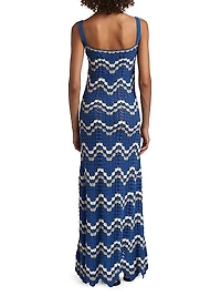 Marea Crocheted Cotton Maxi Dress