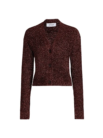 Kalena Metallic Cardigan
