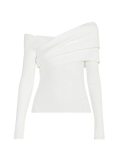 Twist Rib-Knit Sweater