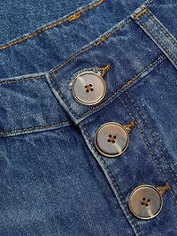 Simona Cuffed Straight-Leg Jeans