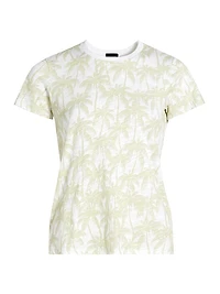 Schoolboy Slub Palm Print T-Shirt