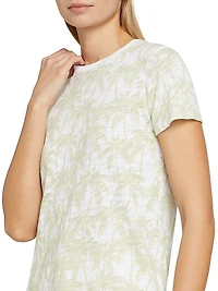 Schoolboy Slub Palm Print T-Shirt