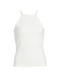 Irina High Neck Tank Top
