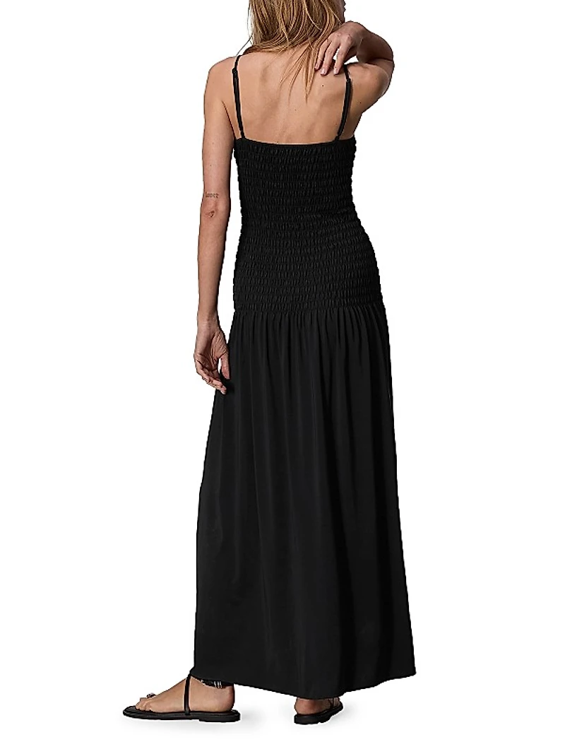 Anya Smocked Cami Maxi Dress