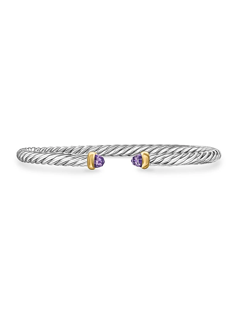 Cable Flex Bracelet Sterling Silver