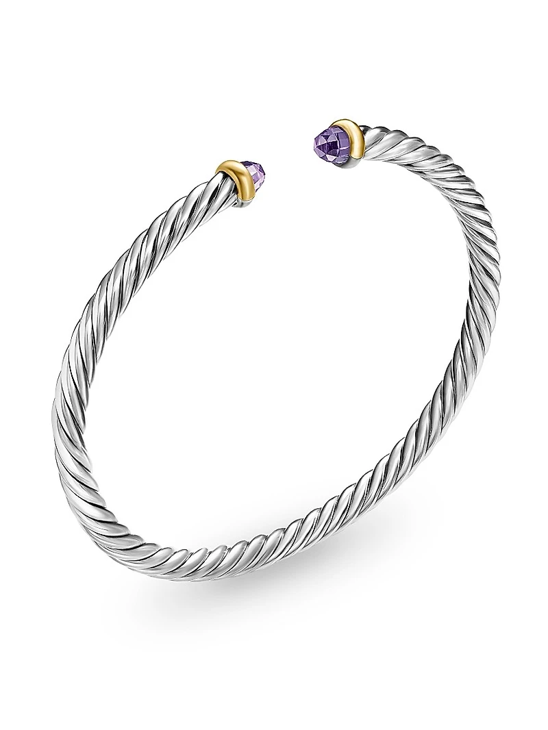 Cable Flex Bracelet Sterling Silver