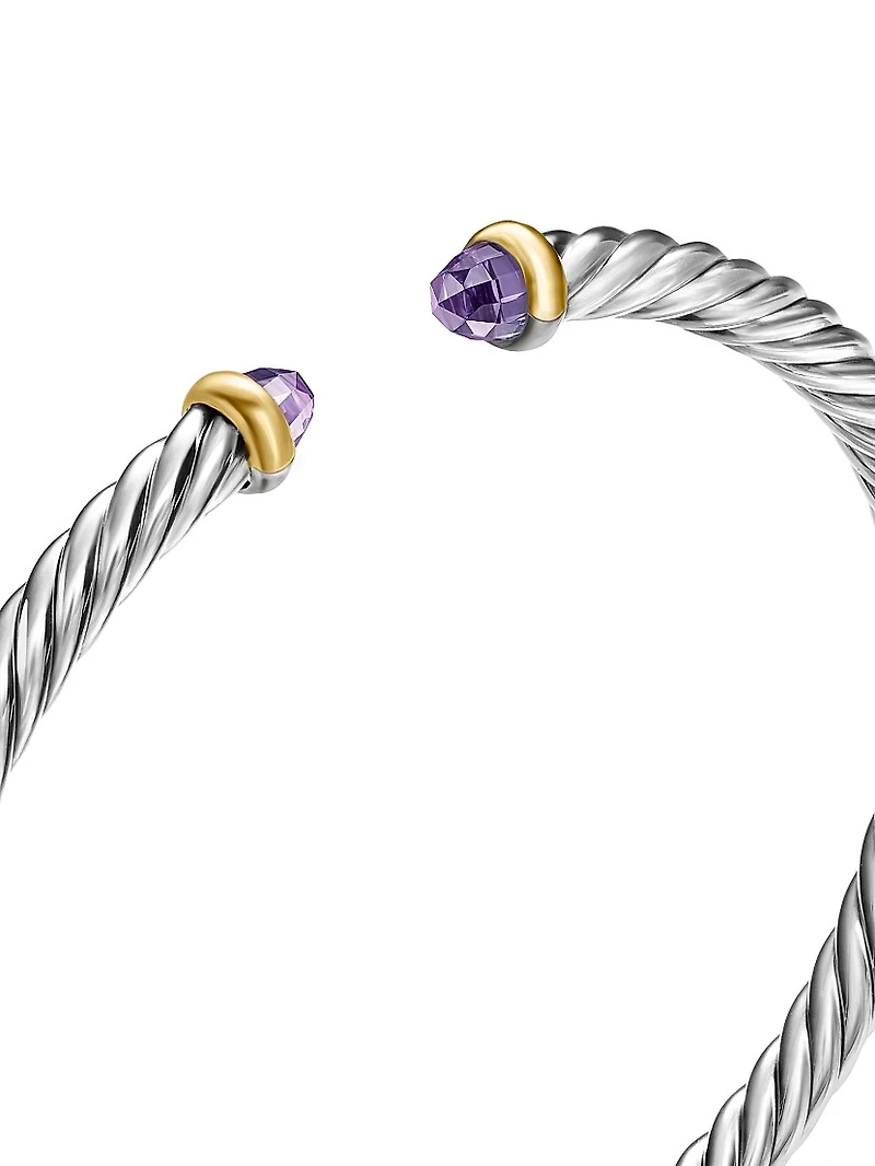 Cable Flex Bracelet Sterling Silver