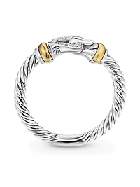 Petite Buckle Ring Sterling Silver