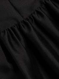 Taffeta Midi-Dress