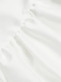 Taffeta Embellished Minidress
