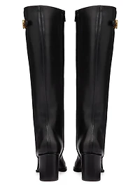 VLogo Signature Calfskin Boots 70MM
