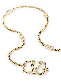 VLogo Signature Chain Belt