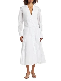 Organza Cotton Maxi Dress