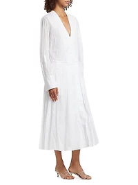 Organza Cotton Maxi Dress