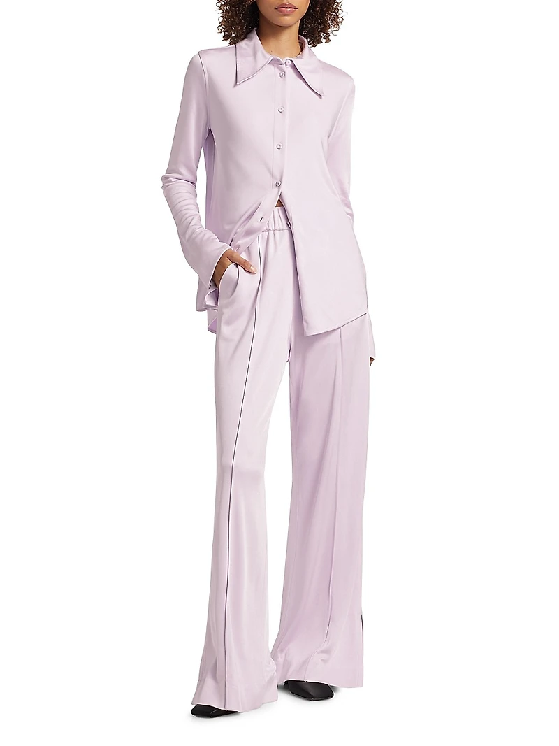 Long-Sleeve Button-Up Shirt