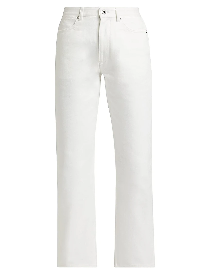Slim-Fit Mid-Rise Jeans