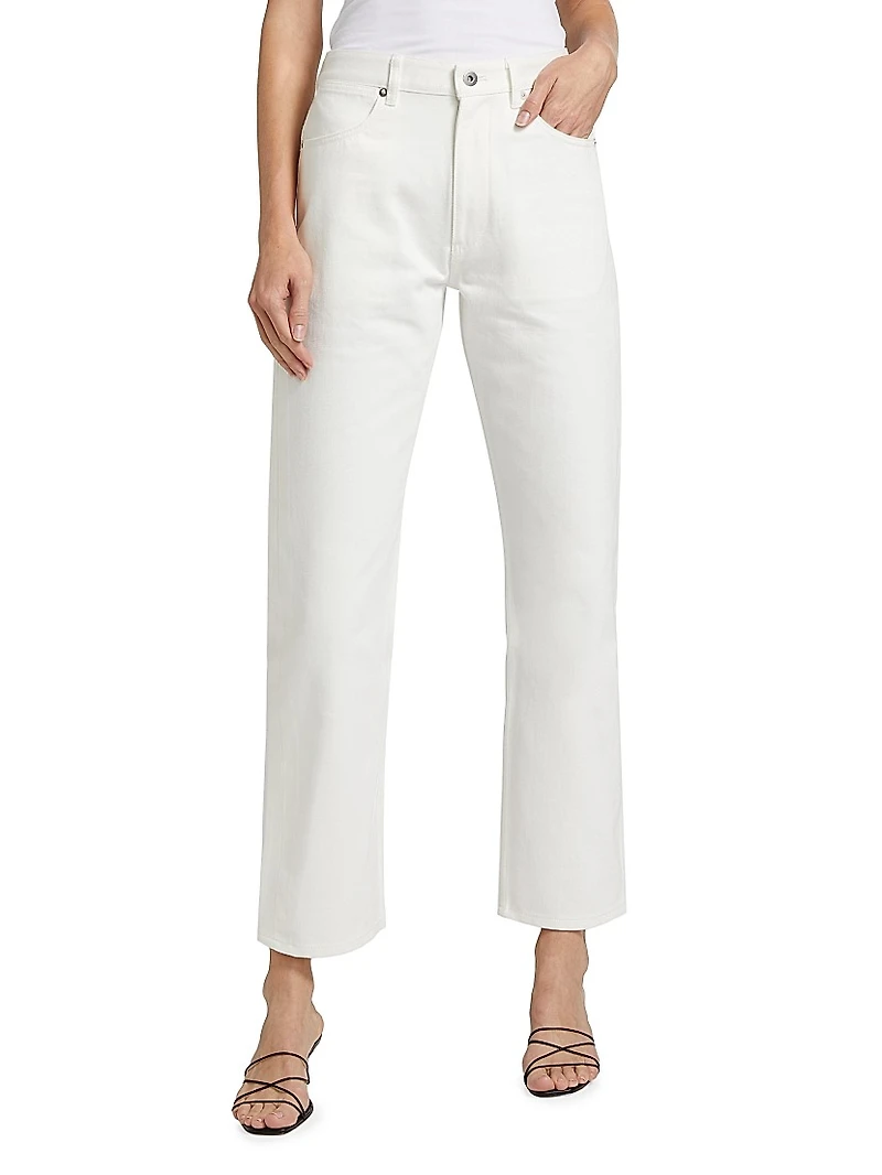 Slim-Fit Mid-Rise Jeans