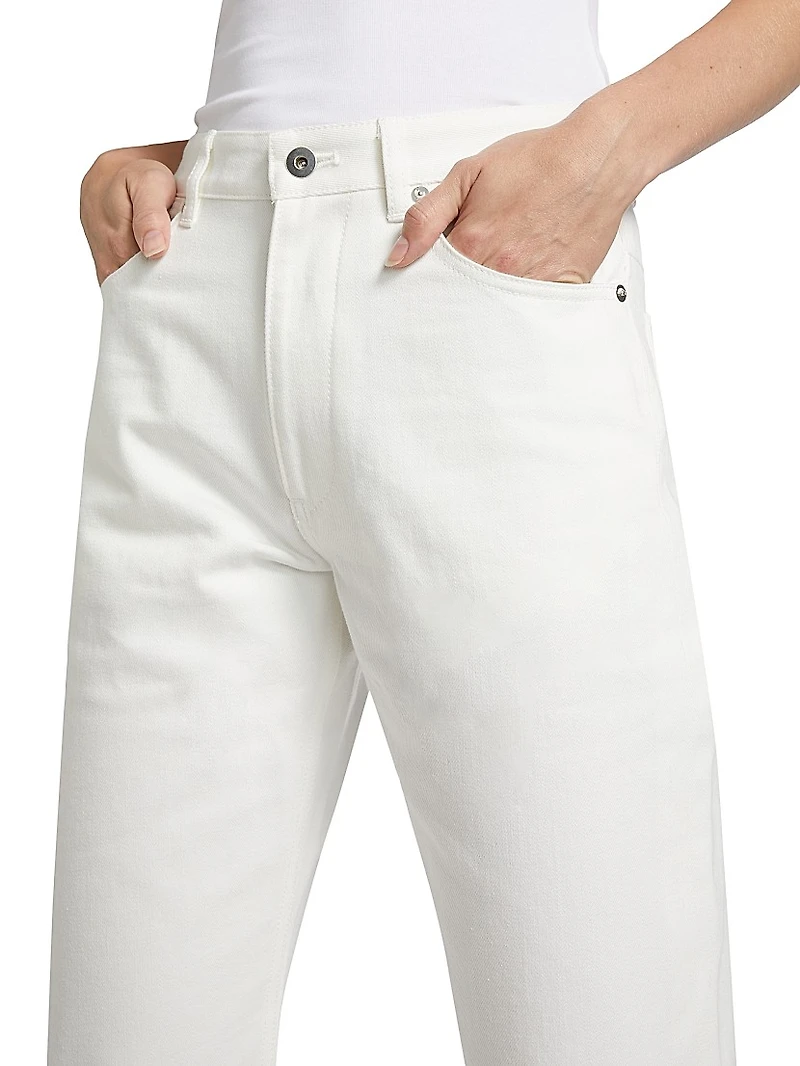 Slim-Fit Mid-Rise Jeans