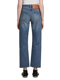 Slim-Fit Crop Jeans