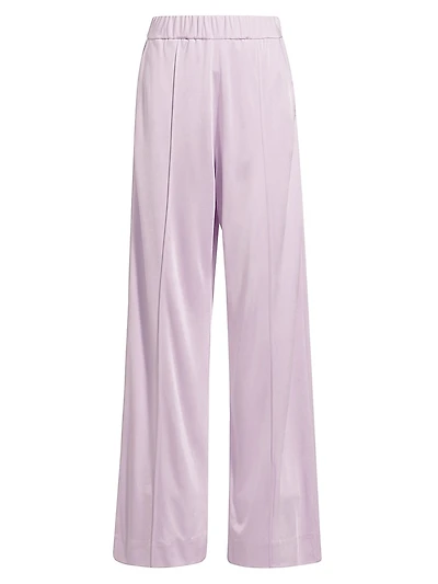 Elasticized Waist Palazzo Pants
