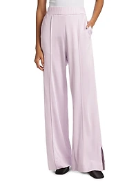 Elasticized Waist Palazzo Pants