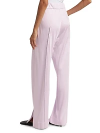 Elasticized Waist Palazzo Pants