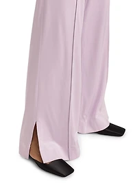 Elasticized Waist Palazzo Pants