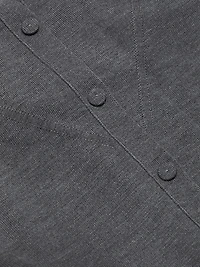 Wool Tie-Waist Maxi Dress