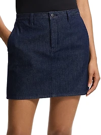 Trouser Denim Miniskirt