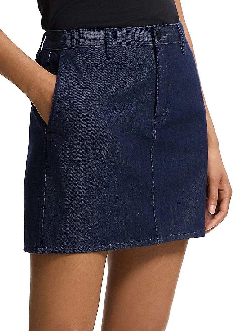 Trouser Denim Miniskirt