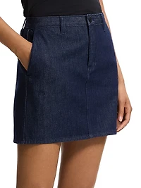 Trouser Denim Miniskirt