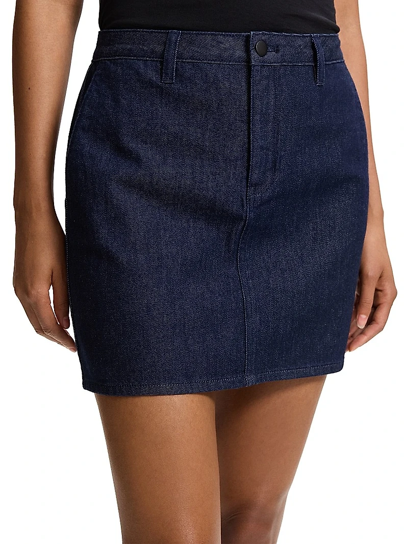 Trouser Denim Miniskirt