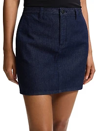 Trouser Denim Miniskirt