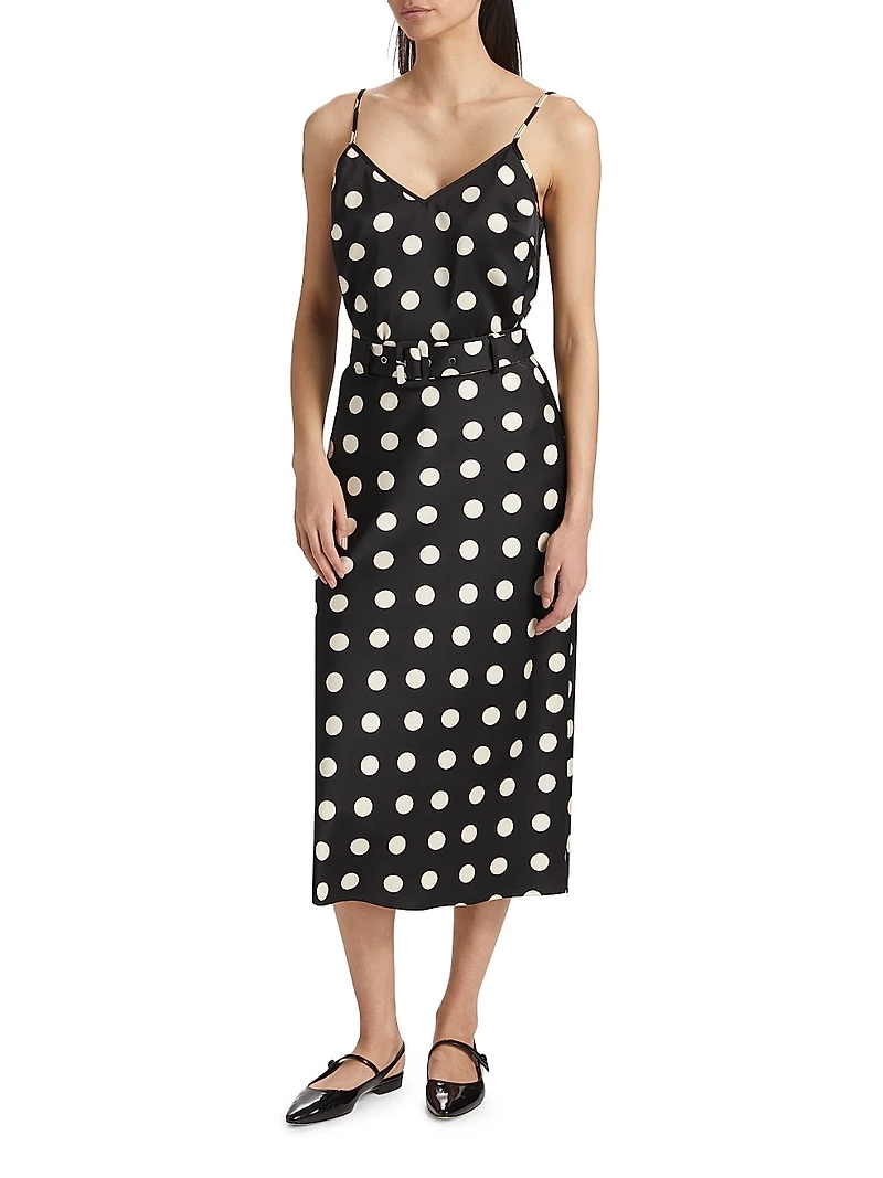 Polka Dot V-Neck Tank