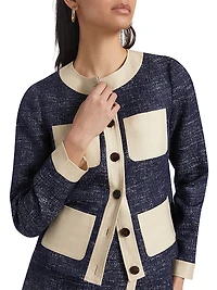 Slub Boulcé Patch Jacket