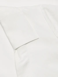 Polo Linen-Blend Minidress