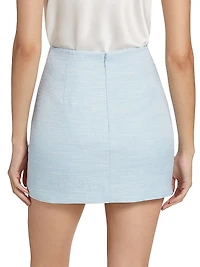 Tweed Miniskirt