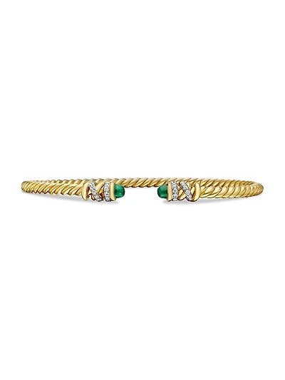 Petite Helena Cablespira Bracelet 18K Yellow Gold