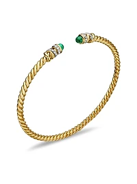 Petite Helena Cablespira Bracelet 18K Yellow Gold