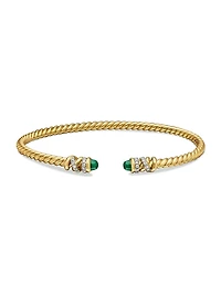 Petite Helena Cablespira Bracelet 18K Yellow Gold