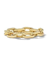 DY Madison Chain Bracelet 18K Yellow Gold, 13.5MM