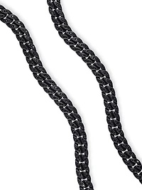 Curb Chain Necklace Titanium