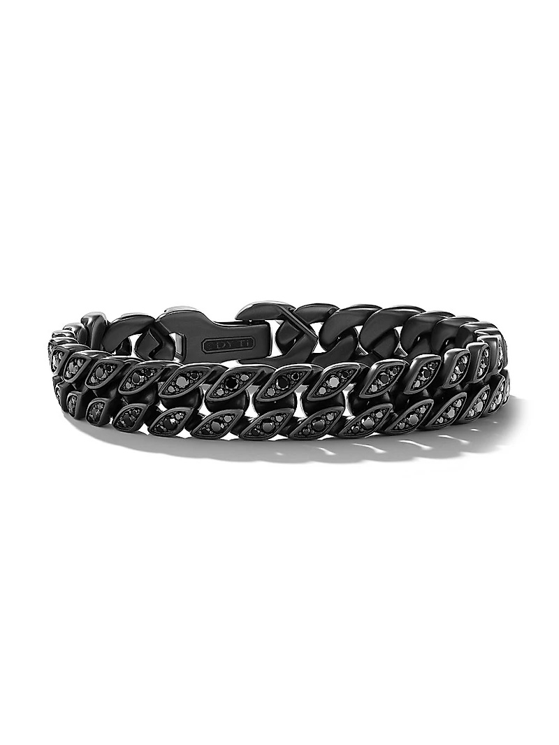 Curb Chain Bracelet Titanium