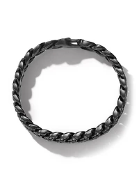 Curb Chain Bracelet Titanium