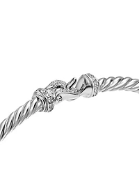 Buckle Classic Cable Bracelet Sterling Silver