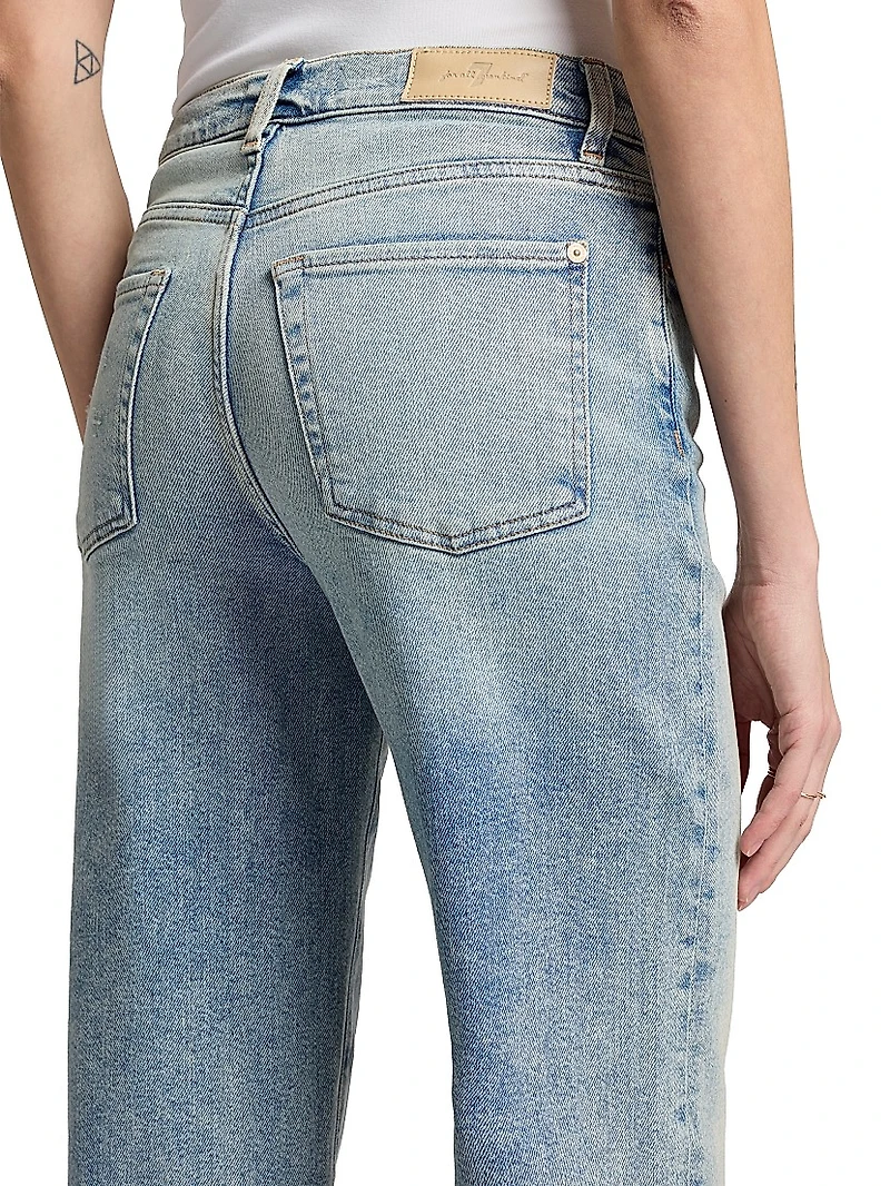 Alexa Cropped Wide-Leg Jeans