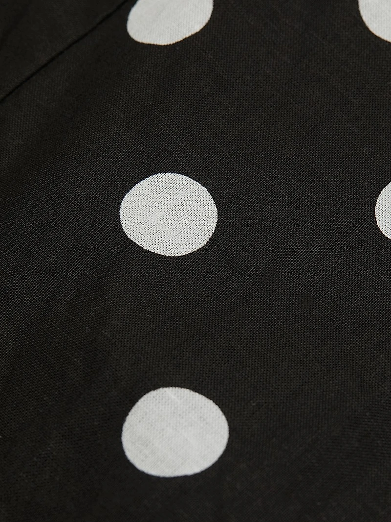 Clementine Polka Dot Maxi Dress