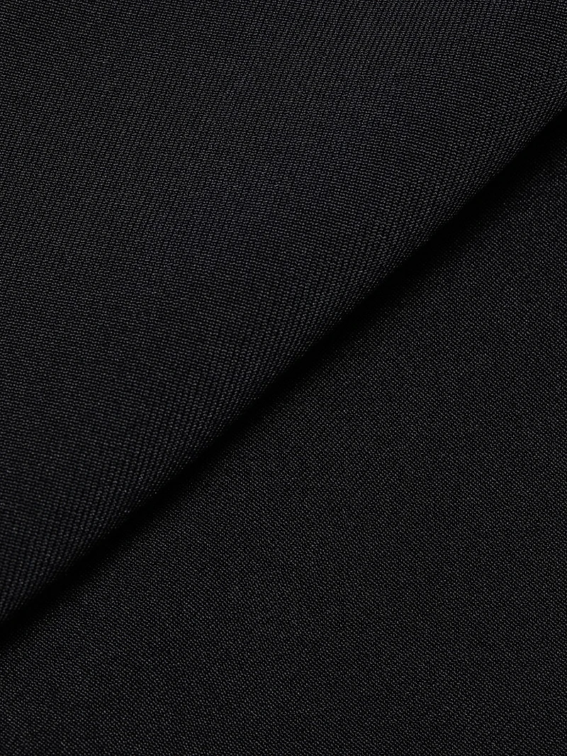 Peach Boatneck Knit Minidress